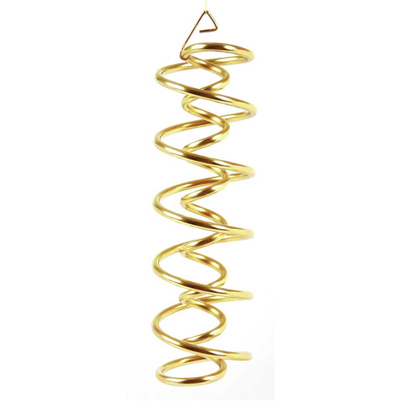 DNS-Spirale, Messing, 17 cm hoch 1 DNS-Spirale aus Messing – Energetische Harmonisierung für Räume (17 cm)