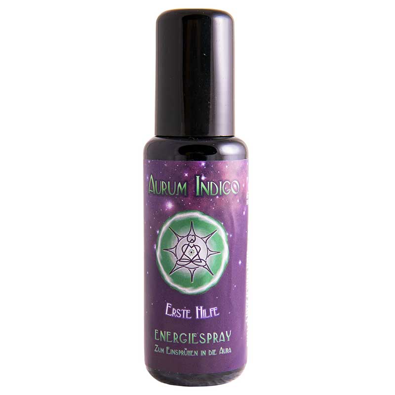Erste Hilfe Aurum Indigo Energiespray 50 ml 1 Aurum Indigo – Erste Hilfe Mischung