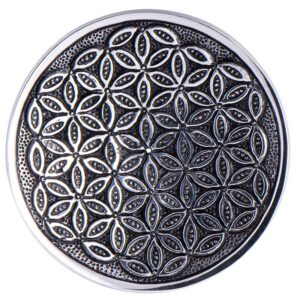 Blume des Lebens, Weißmetallhalter