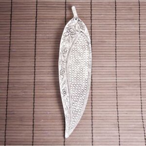 Blatt Design Räucherstäbchenhalter aus Aluminium